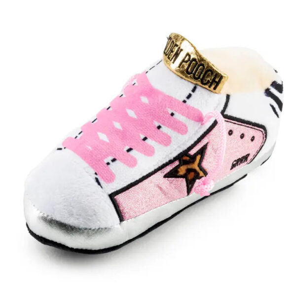 Golden Pooch Pink Tennis Shoe Toy