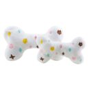 White Chewy Vuiton Bone Toy