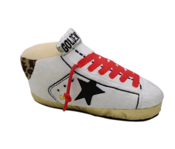 Golden Pooch Tennis Shoe Toy