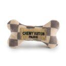 Chewy Vuiton Checker Bone Toy