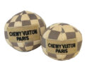 Checker Chewy Vuiton Ball