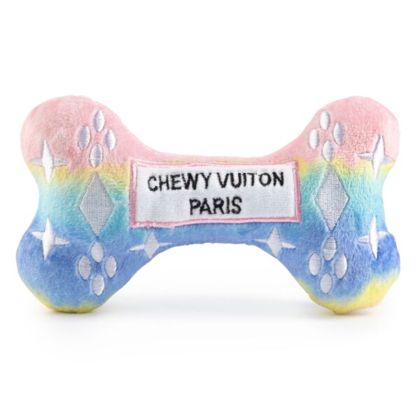 Chewy Vuiton Pink Ombre Bone Toy - Image 2