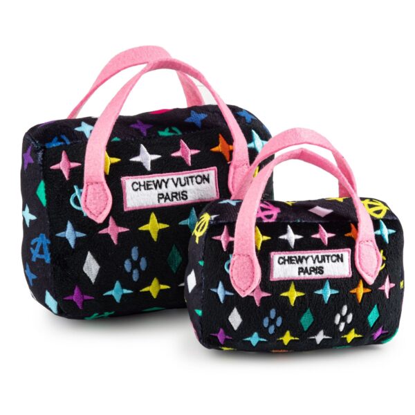 Chewy Vuiton Purse Black Monogram