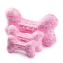Chewy Vuiton Pink Checker Bone Toy