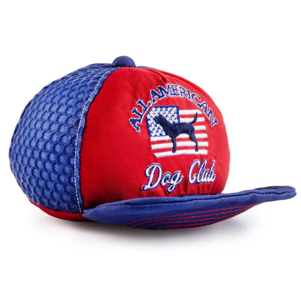All American Dog Club Trucker Hat Dog Toy - Image 2