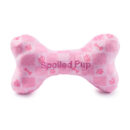Chewy Vuiton Pink Checker Bone Toy