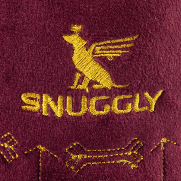 Holiday Snuggly Cup - Red with Gold Embroidery - Image 4